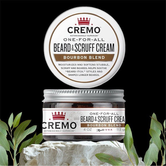 Cremo Other - 💁♂️ NEW Cremo Beard & Scuff Cream Bourbon Blend Full Size 💁♂️